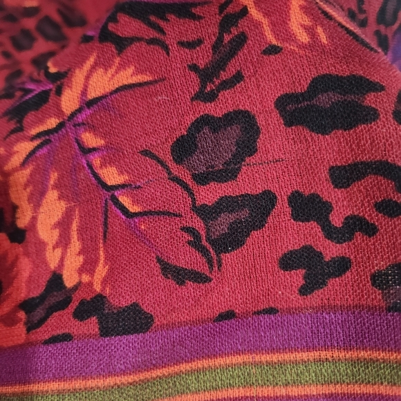 Kenzo wool scarf Vintage 💯 Authentic - Picture 4 of 9